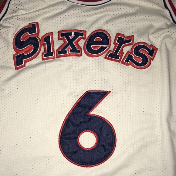 Men’s NBA 76’ers Erving Jersey - Picture 2 of 7